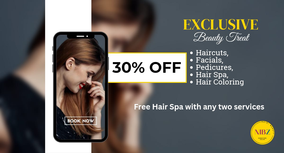 30% OFF on Haircuts, Facials, Pedicures, Hair Spa, Hair Coloring - Punkunnam, Thrissur 