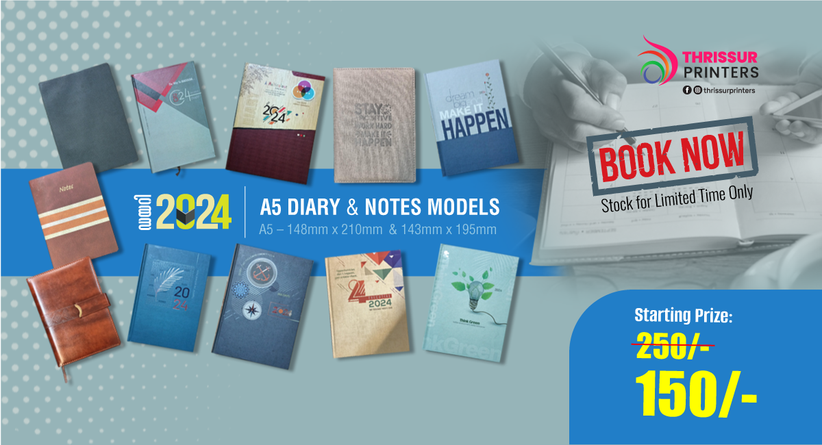 A5 Diary & Notes Models A5 - Thrissur