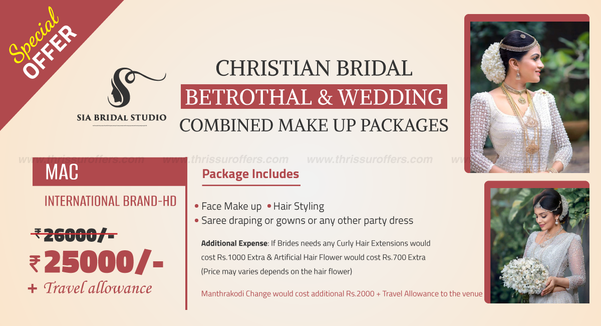 Christian Bridal Betrothal and Wedding - Thrissur