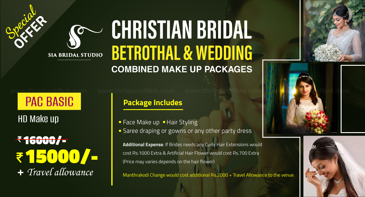 Christian Bridal Betrothal and Wedding - Thrissur