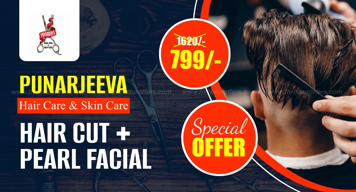 Special Offer-Hair cut+ Pearl Facial - Thrissur